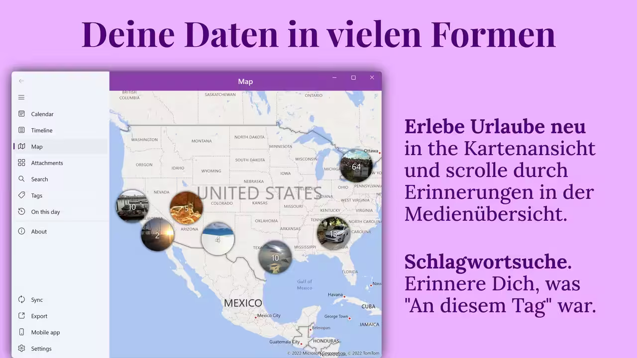 Deine Daten in vielen Formen