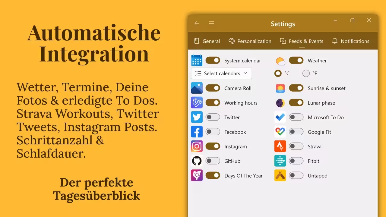 Automatische Integration